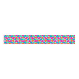 Helder traditioneel islamitisch patroon 3-inch lin grosgrain lint