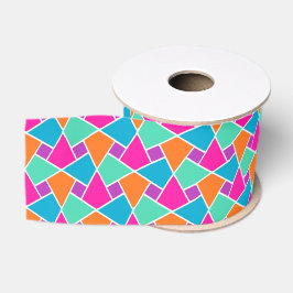 Helder traditioneel islamitisch patroon 3-inch lin grosgrain lint