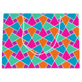 Helder traditioneel islamitisch patroon Grote cade Large Cadeautasje (Voorkant)