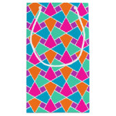 Helder traditioneel islamitisch patroon, kleine ca klein cadeauzakje (Achterkant)