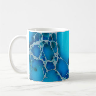 Helder Tropisch blauw jasstone Koffiemok