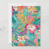 Helder tropisch botanisch kaart (Voorkant)