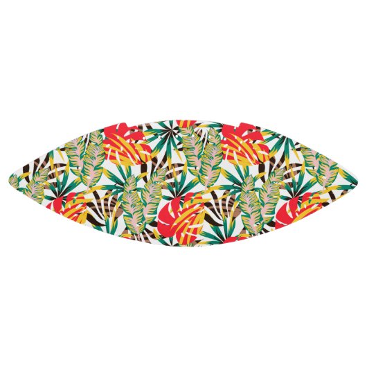 Helder tropisch patroon american football (Paneel)