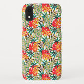 Helder tropisch patroon Case-Mate iPhone case (Achterkant)
