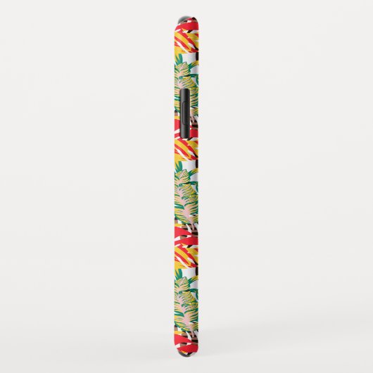 Helder tropisch patroon Case-Mate iPhone case (Achterkant/rechts)