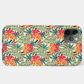 Helder tropisch patroon Case-Mate iPhone case (Achterkant (horizontaal))