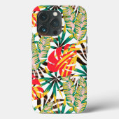 Helder tropisch patroon Case-Mate iPhone case (Achterkant)