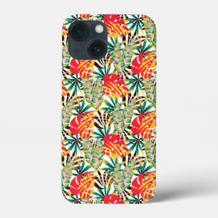 Helder tropisch patroon Case-Mate iPhone case