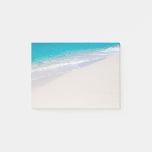 Helder tropisch strand post-it® notes (Voorkant)