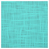 Helder Turquoise Faux Jute Textile Weave Pattern Stof (Swatch)