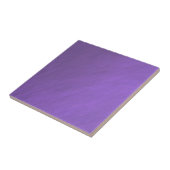 Helder ultraviolet Paars gestructureerd patroon Tegeltje (Zijkant)