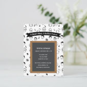 Helder Verstand Briljante Toekomst Bewerkbare Uitn Uitnodiging Briefkaart (Staand voorkant)