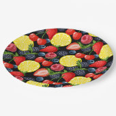 Helder & vet fruitpapier papieren bordje (Gekanteld)