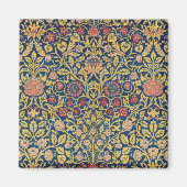 Helder Violet en Akelei (van William Morris) Magneet (Voorkant)