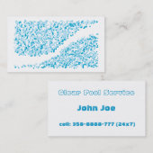 helder visitekaartje (Voorkant / Achterkant)