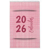 Helder, vrolijk en aanbiddelijk ontwerp kalender (Hoes)