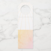 Helder, vrolijk welkom! Geniet van uw verblijf! La Flessenhanger (Achterkant)