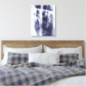 Helder water | Langdurige blootstelling Canvas Afdruk (Insitu (Slaapkamer))