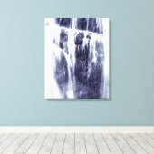 Helder water | Langdurige blootstelling Canvas Afdruk (Insitu (Houten vloer))