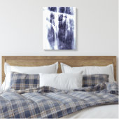 Helder water | Langdurige blootstelling Canvas Afdruk (Insitu (Slaapkamer))