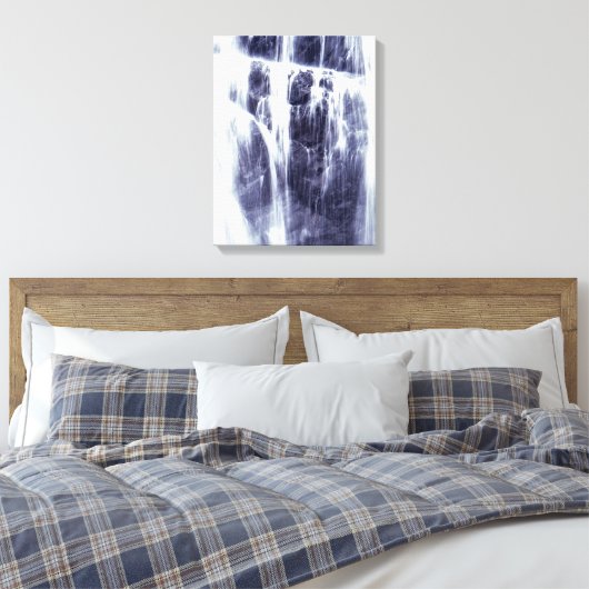 Helder water | Langdurige blootstelling Canvas Afdruk (Insitu (Slaapkamer))