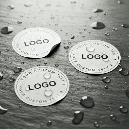 Helder waterdichte stickers met eigen logo voor be