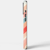 Helder waterverf kleurrijk streeppatroon Case-Mate iPhone case (Achterkant / Links)
