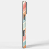 Helder waterverf kleurrijk streeppatroon Case-Mate iPhone case (Achterkant / Rechts)