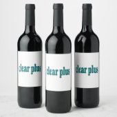 helder wijn etiket (Flessen)