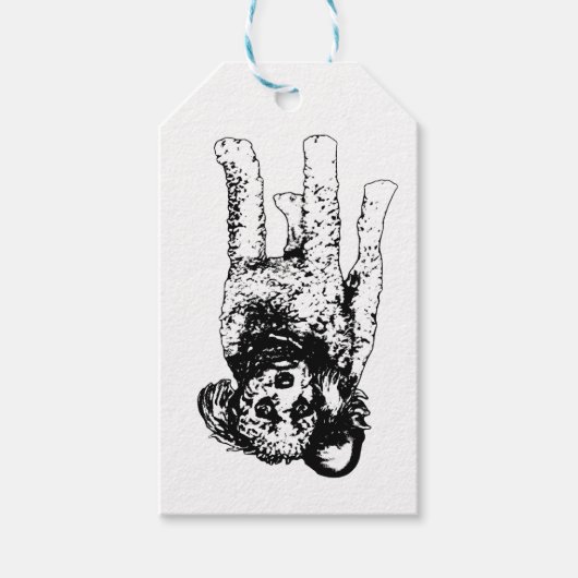 Helder Winter Notitie Cadeaulabel (Voorkant)