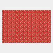 Helder winterkleuren Set 1 Inpakpapier vellen (Voorkant 3)