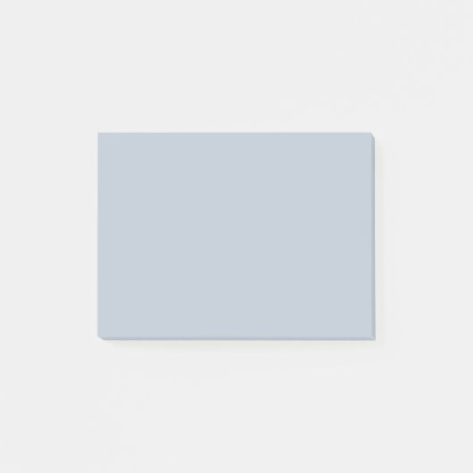 Helder Zilver Blauw kleur Post-it® Notes (Voorkant)