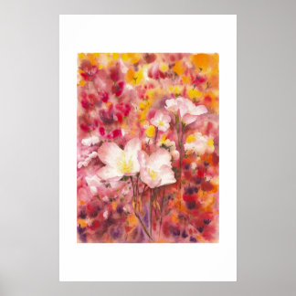 Helder Zomer Boterbloemen Poster