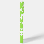 Helder Zomer Lime Groen Mideeuw Kunstpatroon Case-Mate iPhone Case (Achterkant / Rechts)