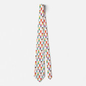 Helder Zomer Popsicle Patroon Stropdas (Voorkant)