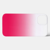 Helder zomerovergang van rood en wit verloop Case-Mate iPhone case (Achterkant (horizontaal))