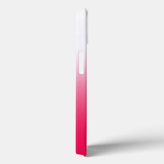 Helder zomerovergangsverloop van rood en wit Case-Mate iPhone case (Achterkant / Rechts)