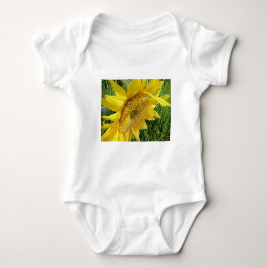 Helder zonnebloem romper (Voorkant)