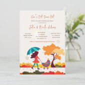 Helder Zonnig Koel Zomer Baby Shower Kaart (Staand voorkant)