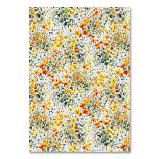 Helder Zwarte Bloemige Bruiloft Kaart (Achterkant)