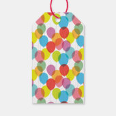 Helderballons Happy Birthday Gift Label Cadeaulabel (Achterkant)
