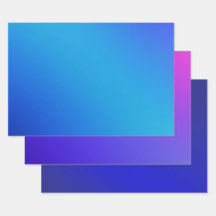 Helderblauw Aqua Ombre-verloop