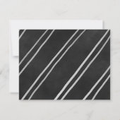 Helderblauw Baby shower van de Dot Dank u Bedankkaart (Achterkant)