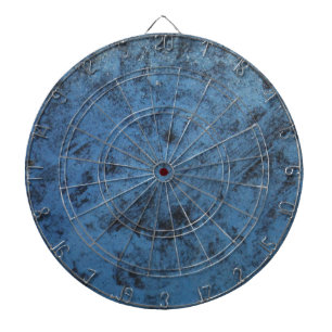 Helderblauw  dartbord