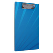 Helderblauw met rode sportauto's Kinder jongens Klembord (Rechts)