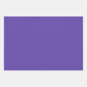 Helderblauw, Paarse, groene, geel & wit geplakt Inpakpapier Vel (Voorkant 2)