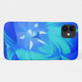 Helderblauw Tulip iPhone 3-draagtas Case-Mate iPhone Case (Achterkant (horizontaal))