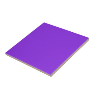   Helderblauw Violet (effen kleur)  Tegeltje