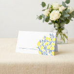 Helderblauwe en gele lijst naam plaatskaart plaatskaartje<br><div class="desc">Maak uw tafel setting pop met onze Bright Blue en Yellow Table Names Place Cards. Deze levendige kaarten voegen een vleugje kleur toe aan uw evenementendecor en creëren een uitnodigende en vrolijke sfeer. Het heldere blauwe en gele ontwerp is opvallend, waardoor het gemakkelijk is voor uw gasten om hun stoelen...</div>
