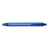 Helderblauwe feeststip Aangepaste pen (Achterkant)